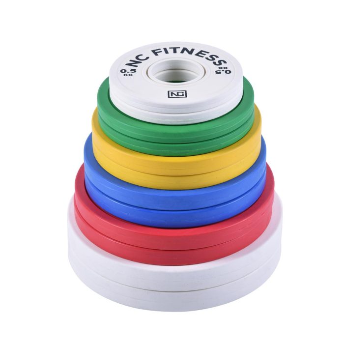 Premium Rubber Change Plates Set 25kg Total
