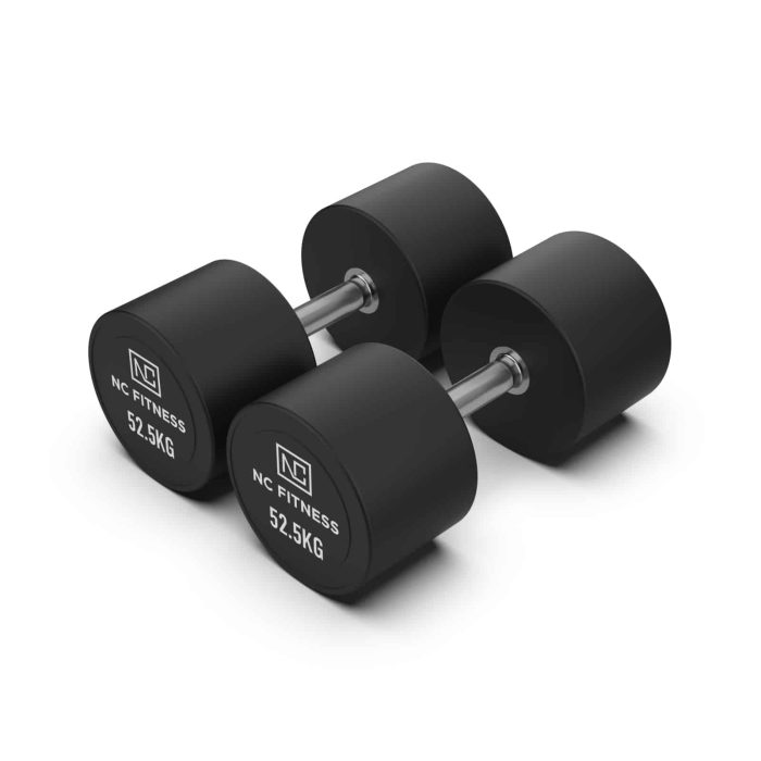 PU Dumbbells Pair 52.5kg