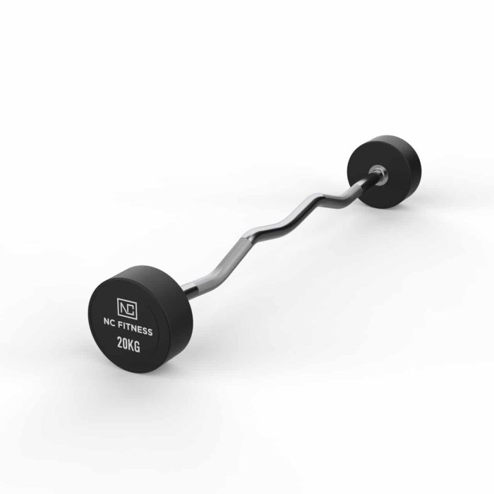 PU Fixed EZ Barbell