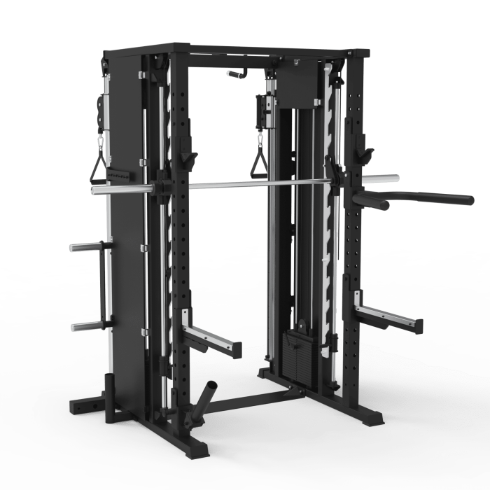 6 Series Power Rack Smith Machine Functional Trainer combo machine