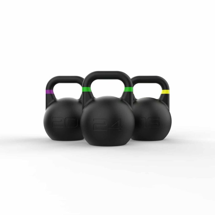 Kettlebell Competition Set - 16Kg, 20Kg, 24Kg